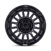Set 4 20" Black Rhino BR025 Rival Gunmetal Matte Blk-Lip 20x9 6x5.5 1mm Wheels