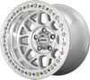 Set 4 17" KMC KM235 Grenade Crawl Beadlock 17x9 6x5.5 -38mm Machined Truck Rims Offroad SUV Wheels