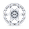 Set 4 17" KMC KM238 VI Beadlock Machined 17x9 Wheels 6x135 1mm Truck SUV Rims