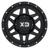 XD Powersports XS128 Machete 15x7 4x110 Satin Black Wheel 15" 35mm Rim XD Powersports XS128 Machete 15x7 4x110 Satin Black Wheel 15" 35mm Rim