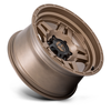 Fuel 1PC D800 Oxide 17x8.5 6x5.5 Matte Bronze Wheel 17" 1mm Rim