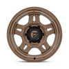 Fuel 1PC D800 Oxide 17x8.5 6x5.5 Matte Bronze Wheel 17" 1mm Rim