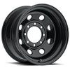 Set 4 16" Vision HD 85H Soft 8 Gloss Black Wheels 16x7 6x5.5 (6x139.7) Rims 0mm
