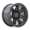 17" Fuel Off-Road D810 Syndicate Wheel 17x9 6x5.5 -12mm For Chevy GMC Cadillac