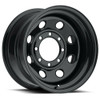 Set 4 15" Vision HD 85H Soft 8 Gloss Black Wheels 15x7 6x5.5 (6x139.7) Rims -6mm