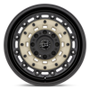 Set 4 Black Rhino Arsenal 16x8 6x5.5 Sand On Black Wheels 16" -10mm Rims