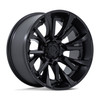20" Fuel FC895 Tantrum Matte Black 20x9 Wheel 8x180 20mm Rim FC895MX20908820
