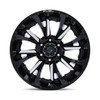 20" Fuel FC895 Tantrum Gloss Black Milled 20x9 Wheel 8x6.5 20mm Offroad Rim