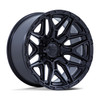 Set 4 20" Fuel FC885 Injector Matte Black 20x9 Wheels 6x5.5 1mm Offroad Rims