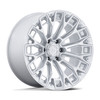 Set 4 20" Fuel FC882 Trax Gloss Silver Machined Face 20x9 Wheels 6x135 1mm Rims