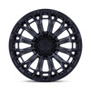 17" Fuel FC882 Trax Matte Black 17x9 Wheel 6x135 -12mm Offroad Truck SUV Rim