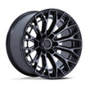 Set 4 20" Fuel FC882 Trax Gloss Black Machined Face 20x9 Wheels 6x5.5 1mm Rims