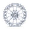 20" Fuel FC888 Revolt Hyper Silver Machined Face 20x9 Wheel 6x5.5 20mm Truck Rim