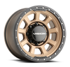 Set 4 17" Vision Off-Road 350 Ojos Bronze Wheels 17x9 8x6.5 Truck Rims 12mm