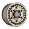 Set 4 Black Rhino Powersports Armory Utv 15x7 4x110 Desert Sand Wheels 15" 51mm