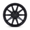 Set 4 20" Fuel FC887 Circuit Matte Black 20x10 Wheels 6x135 -18mm Offroad Rims