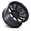 Set 4 20" Fuel FC887 Circuit Matte Black 20x10 Wheels 5x5 -18mm For Jeep Rims