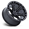 20" Fuel FC886 Hammerhead Gloss Black Dark Tinted Clear 20x9 6x5.5 20mm Wheel