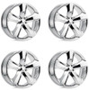 Set 4 Performance Replicas PR170 20x8 5x115 Chrome Wheels 20" 24mm Rims