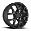Set 4 Performance Replicas PR169 22x9 6x5.5 Matte Black Wheels 22" 28mm Rims