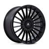 Set 4 22" Asanti Black AB048 Viceroy Matte Black 22x10.5 5x4.25 5x4.5 45mm Rims