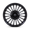 20" Asanti Black AB048 Viceroy Matte Black 20x9 Wheel 5x112 5x4.5 35mm Rim