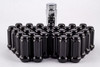 Gorilla Lug Nuts Set 32 14mm x 1.5 Spline Black Lug Nut Truck 8 Lug Truck M14x1.5