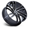 26" DUB DC275 Blaze Gloss Black Machined Face 26x10 Wheel 6x135 30mm Truck Rim