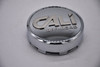 Genuine style Cali Off-Road 4 inch chrome wheel hub cap C109113C02 snap-in replacement for 6 lug aftermarket truck wheels on Ford, Chevy, GMC, Ram, and Toyota applications.