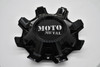 Moto Metal Gloss Black Wheel Center Cap Hub Cap UCAP-MO804C-GB 9" Fits MO804 MO808 20x9 0mm offset wheels