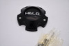 Helo Satin Black Wheel Center Cap Hub Cap S057L120-H34-S2 4.75" Fits 5 lug