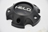 Helo Satin Black Wheel Center Cap Hub Cap S057L120-H34-S2 4.75" Fits 5 lug