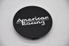 American Racing AR938 satin black snap-in wheel center cap, part number 938K79-SB, for compatible AR938 wheels