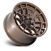 Set 4 17" KMC KM732 Archer Matte Bronze 17x8.5 Wheels 6x5.5 25mm Truck Rims