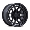 17" KMC KM732 Archer Matte Black 17x8.5 Wheel 6x135 25mm Rim KM732MX17856325