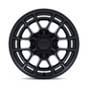 Set 4 17" KMC KM732 Archer Matte Black 17x8.5 Wheels 6x135 25mm Truck SUV Rims