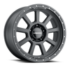 Set 4 15" Vision Off-Road 350 Ojos Satin Black Wheels 15x8 6x5.5 Rims -28mm