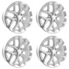 Set 4 Performance Replicas PR177 24x10 6x5.5 Silver Machined Wheels 24" 24mm