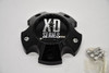 XD Series XD820 gloss black wheel center cap, SKU S057L120GB2-H34, 5-inch replacement cap for compatible XD820 wheels with a 5x5 bolt pattern.