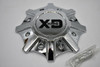 XD Series T148L215-H33-C1 chrome wheel center cap replacement for compatible XD838 20x9 wheels with +18 mm or +30 mm offset.