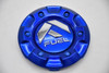 Fuel Blue Wheel Center Cap Hub Cap CAP M-447 (BLUE) 4.375"