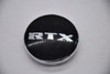 RTX Black Wheel Center Cap Hub Cap 210K62-A (RTX) 2.5" Snap In
