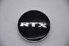 RTX Black Wheel Center Cap Hub Cap 210K62-A (RTX) 2.5" Snap In