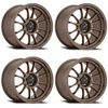 Set 4 15" Konig 47BZ Hypergram 15x8.5 Wheels 4x100 25mm Rims 47BZ-HG85100258