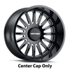 Wheel Center Cap for 22" Mayhem Utopia 22x12 Black Milled 8x170 C108114B06