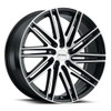 Set 4 Petrol P1C 17x8 5x120 Gloss Black W/ Machined Face Wheels 17" 35mm Rims
