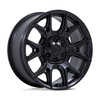 Set 4 17" Moto Metal MO813 Mason Matte Black 17x8.5 Wheels 6x135 6x5.5 12mm Rims