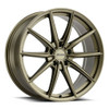 Set 4 17" Petrol P4B 17x8 5x110 Matte Bronze Wheels 40mm Rims