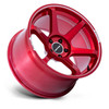 18" Motegi MR160 Battle VI Cherry Red Metallic Mch Lip 18x10.5 5x4.5 25mm Wheel
