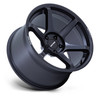 Set 4 18" Motegi MR160 Battle VI Matte Blackbird Metallic 18x9.5 5x4.5 35mm Rims